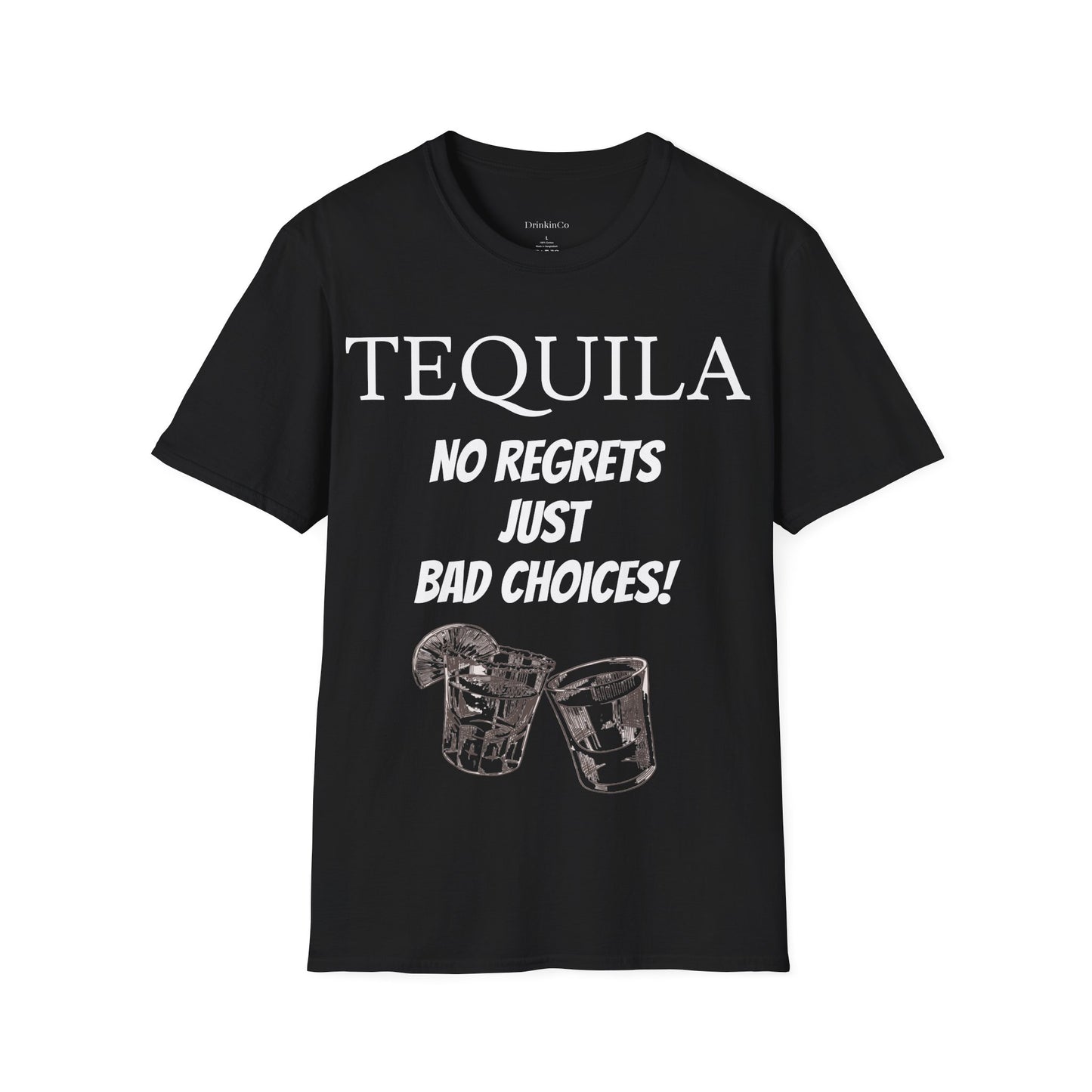 Tequila No Regrets Softstyle T-Shirt