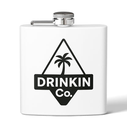 Drinkin Co. Stainless Steel Flask, 6oz